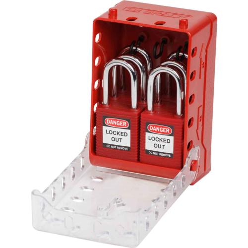Ultra Compact Lock Box with 6 Safety Padlocks