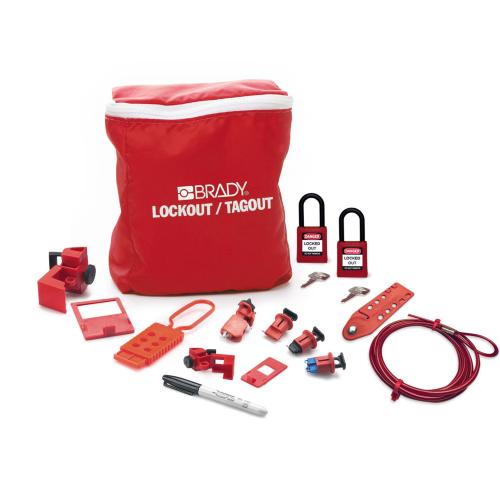 Electricians Lockout Kit with Padlocks