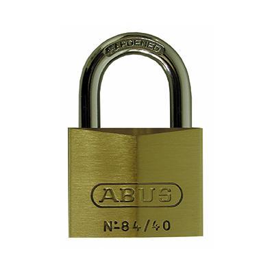 padlock - Brass with medium hardened steel shackle - pk of 6