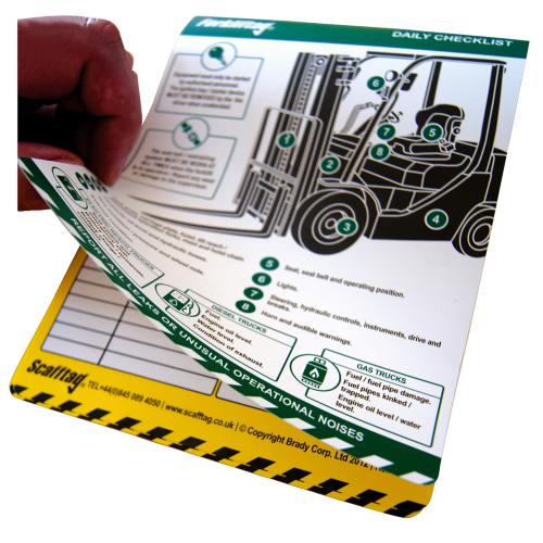 Forklift Daily Inspection Booklet