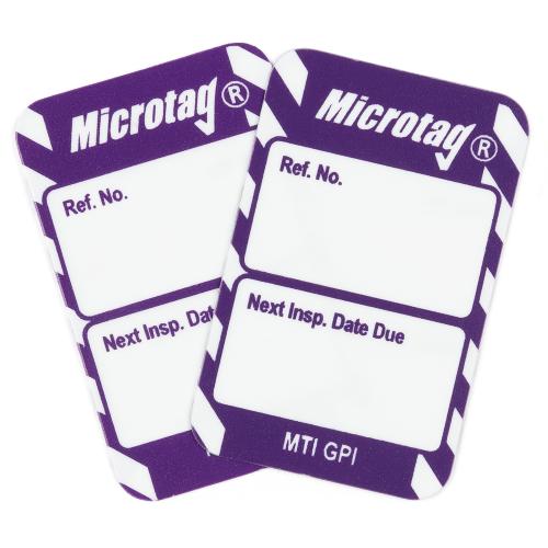 Microtag 'Next Inspection Date' Inspection Insert