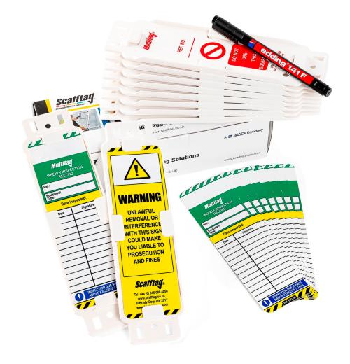 Weekly Inspection Tag Kit