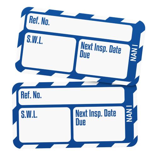 Nanotag SWL Lifting Equipment Inspection  Insert