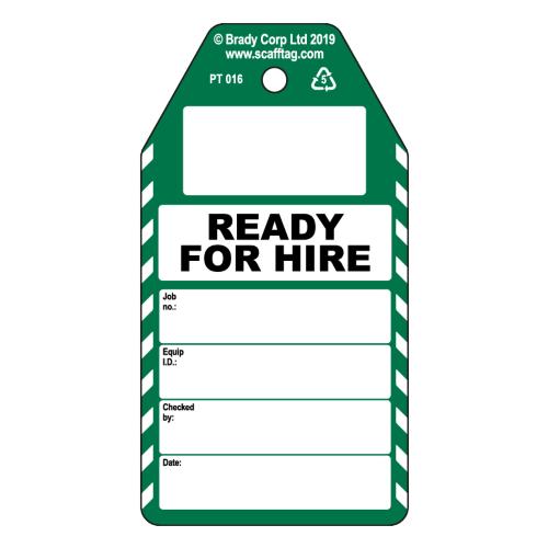 Ready For Hire tags