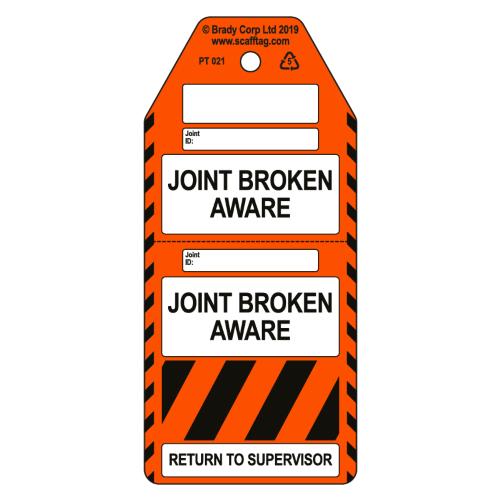Joint Broken Aware Tag - 2 Part