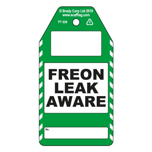 Freon Leak Aware Tags