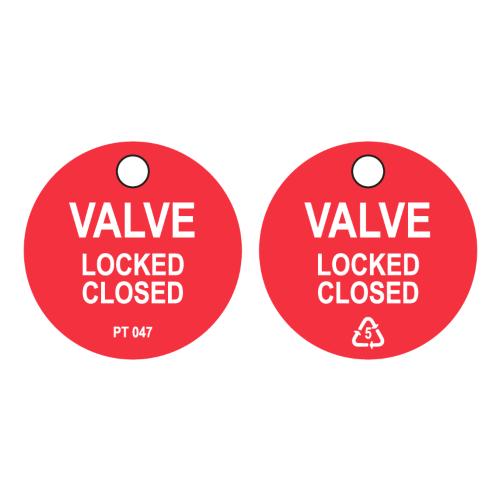 Valve - Locked Shut tag
